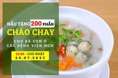 Nấu 200 Phần Cháo Chay Tặng Bệnh Nhân – Lan Tỏa Yêu Thương Cùng Smile Gift